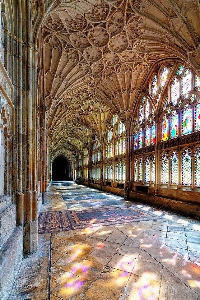 英國 電影取景地 格洛斯特大教堂 Gloucester Cathedral