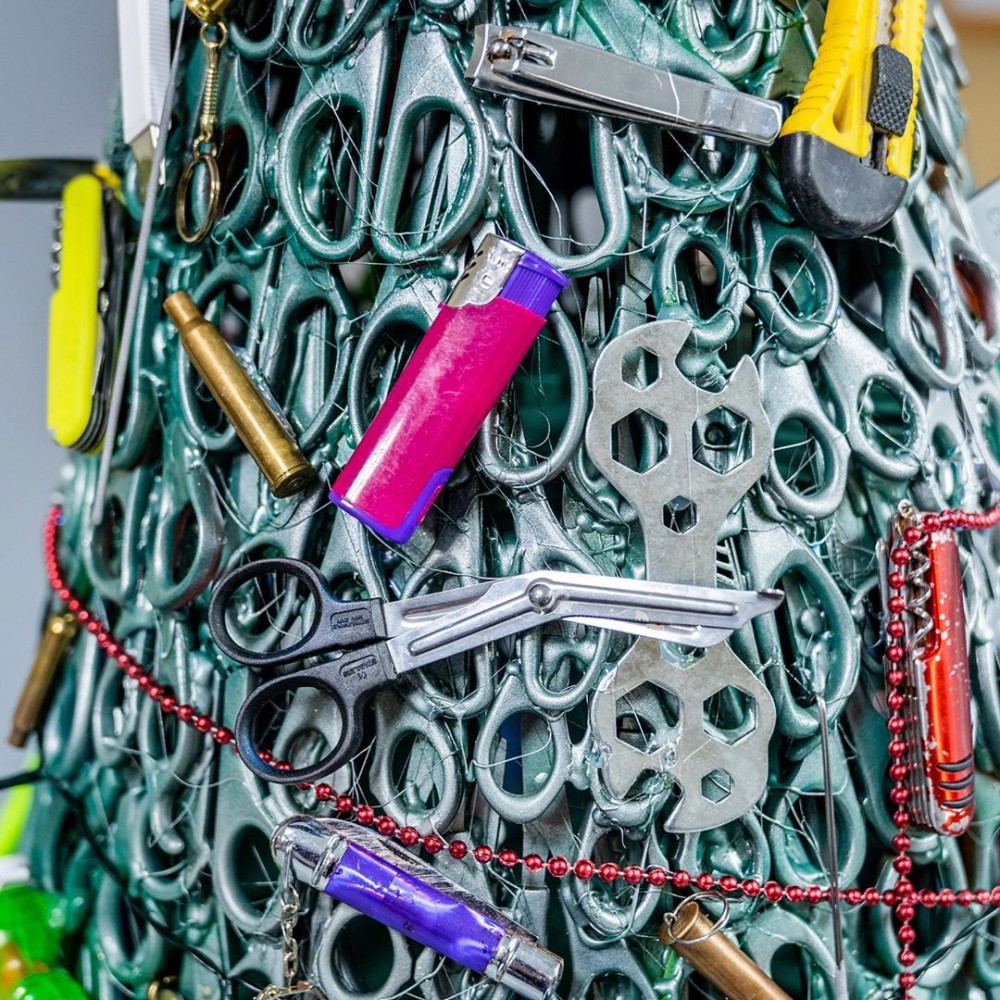 立陶宛 維爾紐斯機場 聖誕樹 違禁品