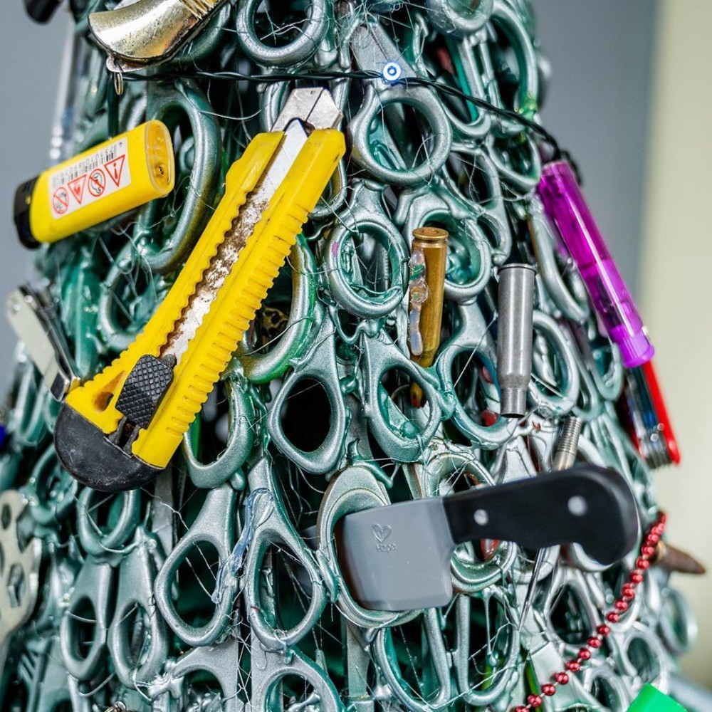 立陶宛 維爾紐斯機場 聖誕樹 違禁品