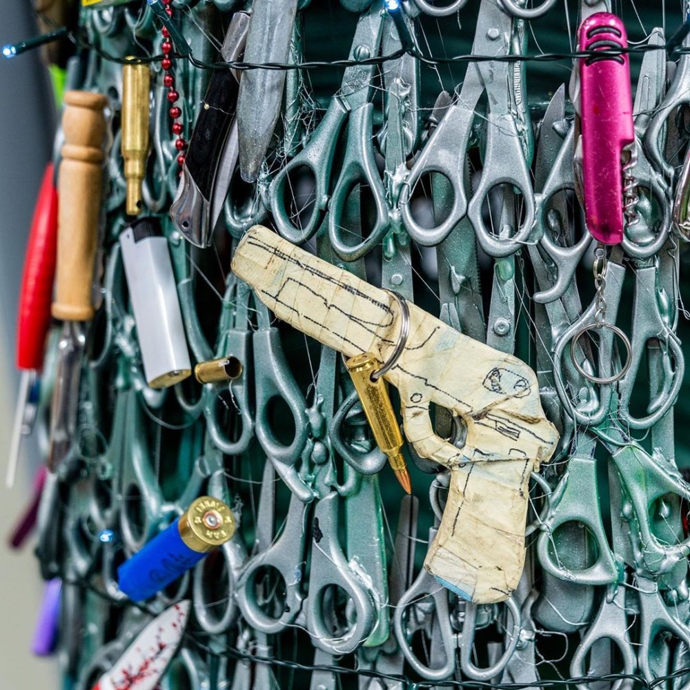 立陶宛 維爾紐斯機場 聖誕樹 違禁品