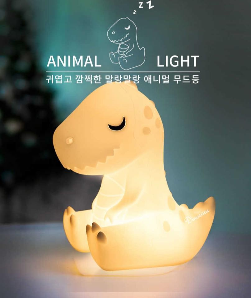 韓國 動物燈 USB充電