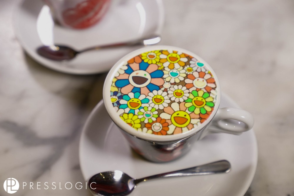 太陽花, 村上隆, 印花