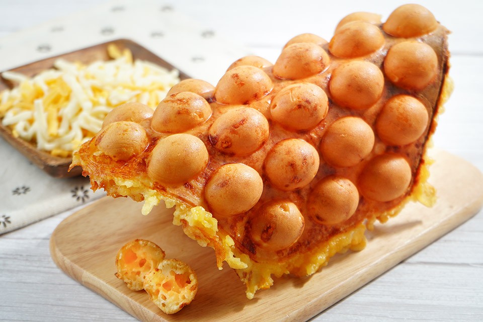 媽咪雞蛋仔, 期間限定, 牛油果, 紫薯蕃薯, 馬介休