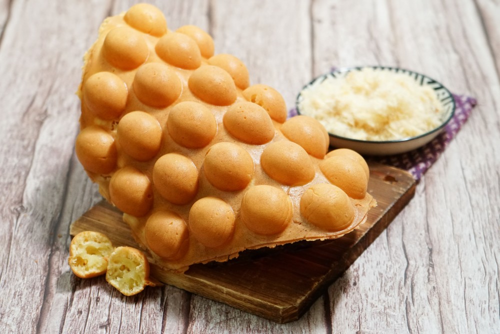 媽咪雞蛋仔, 期間限定, 牛油果, 紫薯蕃薯, 馬介休