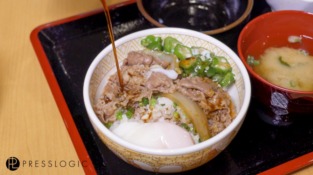 Sukiyaすき家, 日本過江龍, 旺角, 連鎖牛丼飯