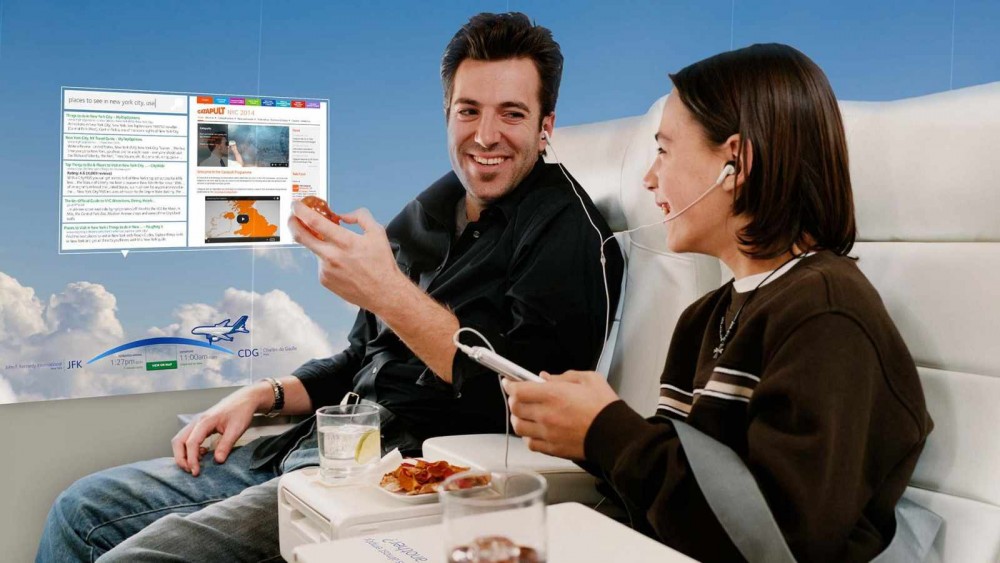 呢個「透明飛機」除咗俾乘客欣賞高空景色之外，仲可以減少碳排放。