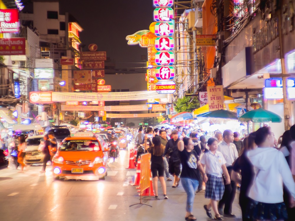 泰國 限定 行人專用區