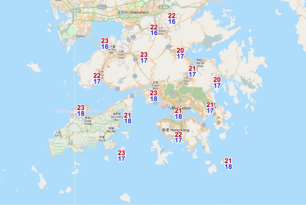 天氣預測 天文台 農曆新年