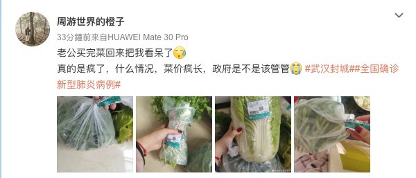 武漢封城 肺炎 冠狀病毒