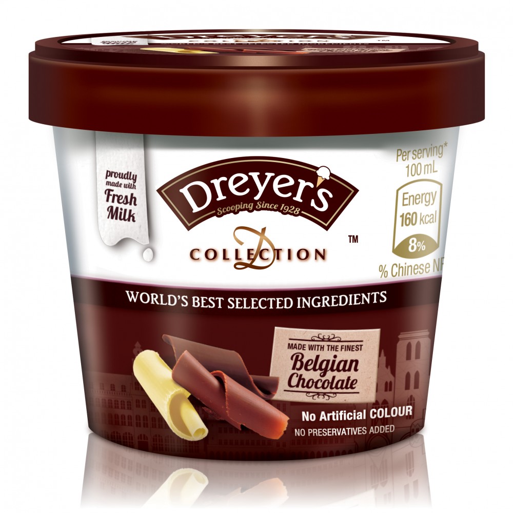 #030300458 DREYER_S比利時三重朱古力雪糕杯