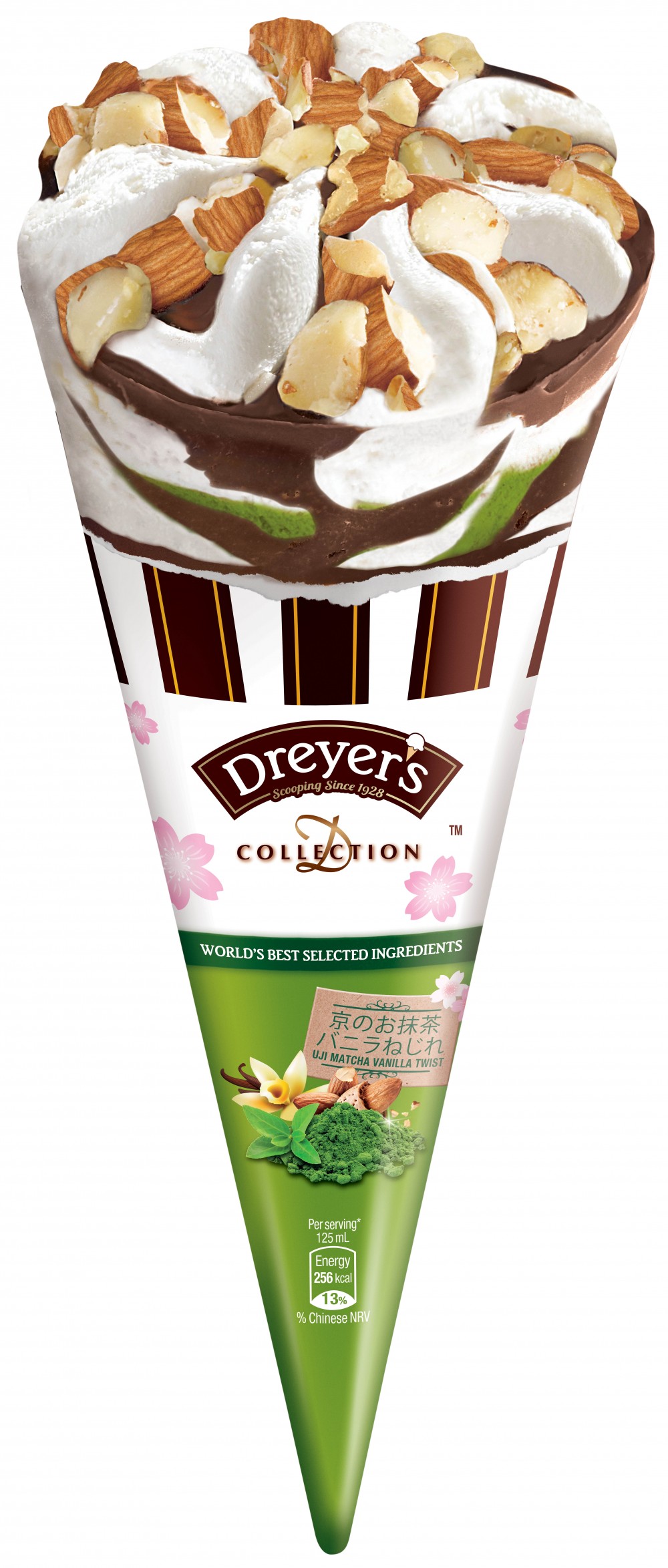 #030300512 DREYER_S 抹茶扭紋脆筒