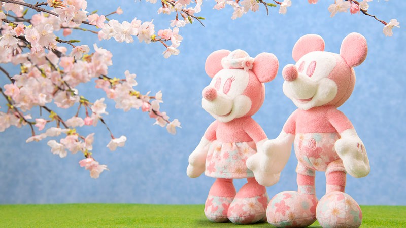 日本 Disney 春季限定 櫻花 米奇 米妮