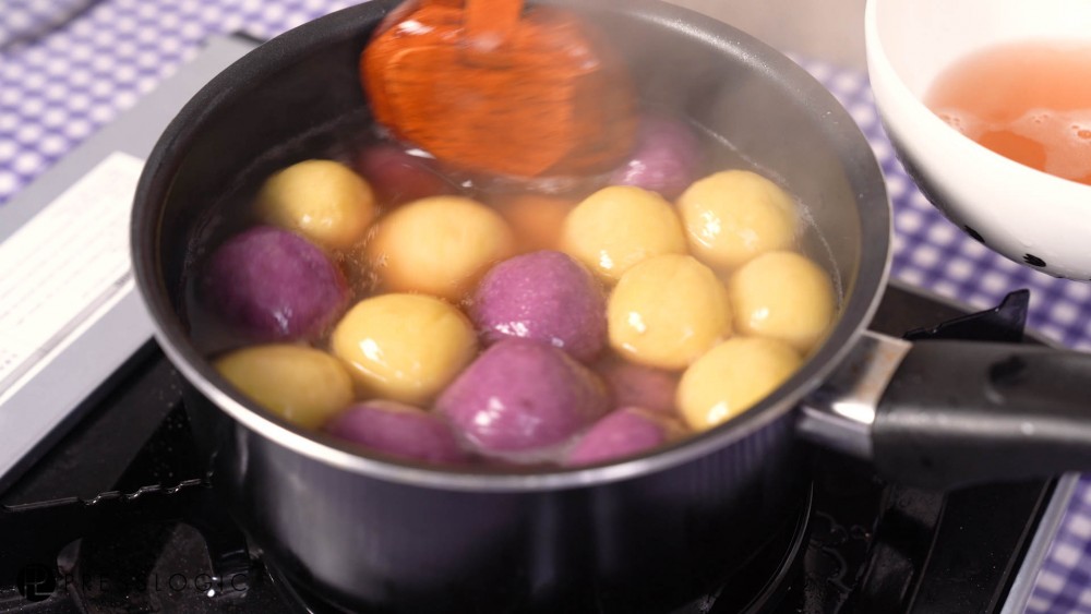 P牌教煮, 簡易食譜, 雙色番薯湯圓