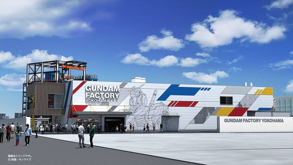 「GUNDAM-LAB」,入面有展覽設施,俾你了解機動高達嘅設計、結構,