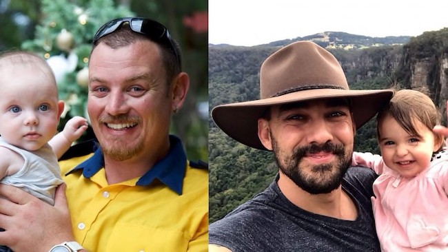 義務消防員Geoffrey Keaton同同事Andrew O'Dwyer上年12月救火行動中，因為消防車撞上燒焦大樹導致消防車翻側而不幸離世。