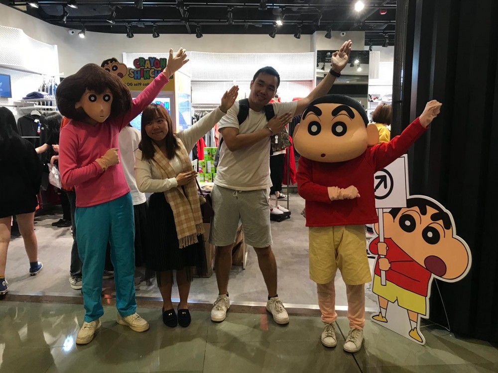 免費蠟筆小新見面會