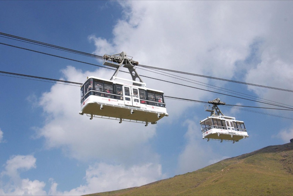 日本 阿蘇火山 纜車 停駛