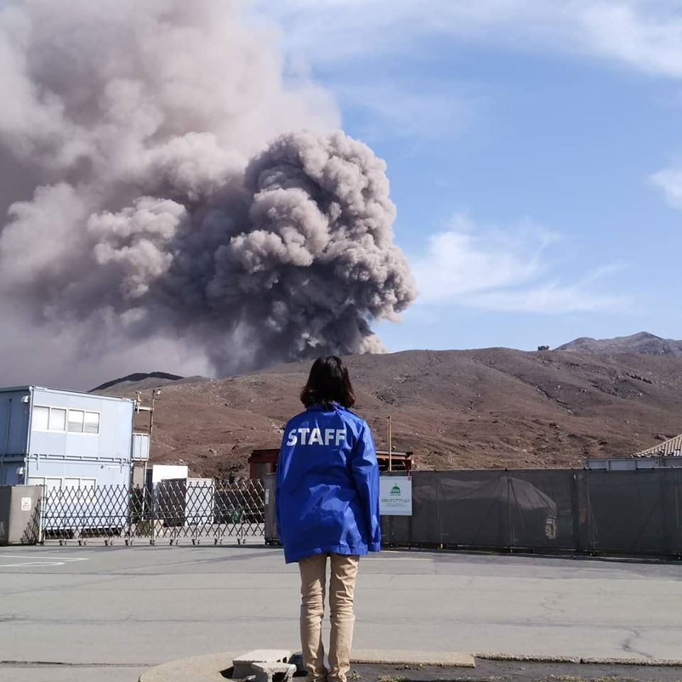 日本 阿蘇火山 纜車 停駛
