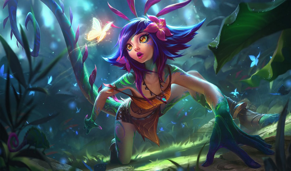 Andrea Arruti 仲有為人氣線上遊戲「英雄聯盟」(League of Legends)的Neeko妮可一角配音