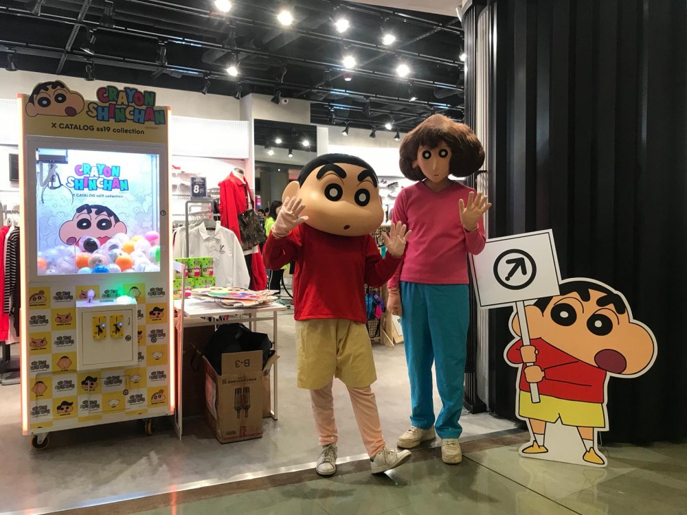 免費蠟筆小新見面會