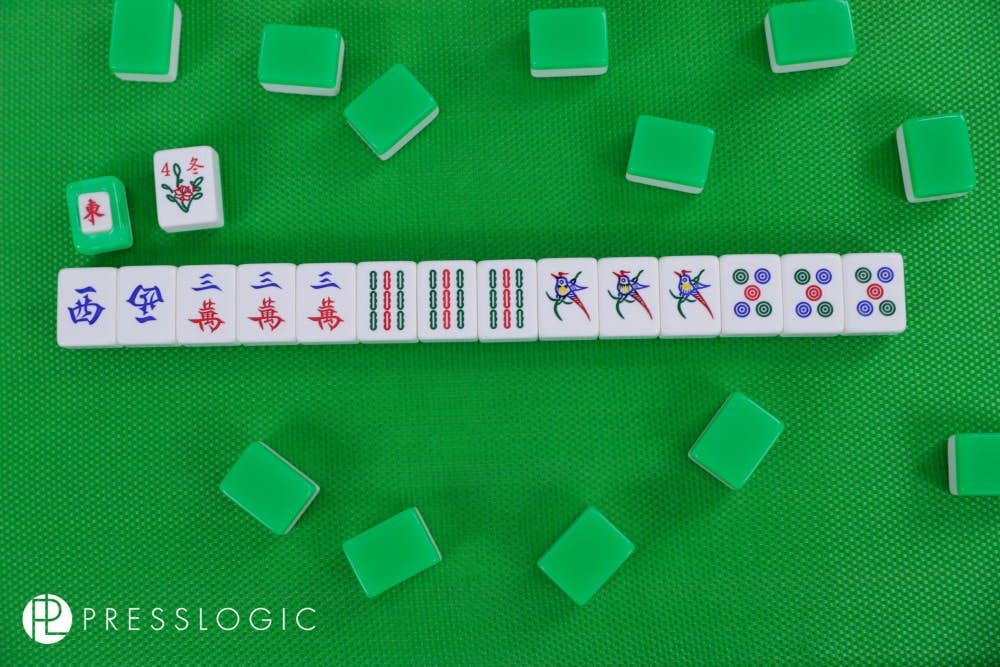 對對糊中除咗一對眼外,有4對碰牌、刻子
