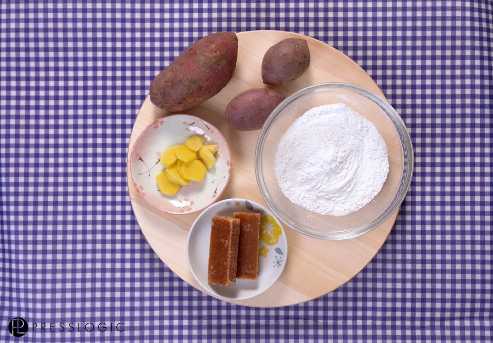 P牌教煮, 簡易食譜, 雙色番薯湯圓