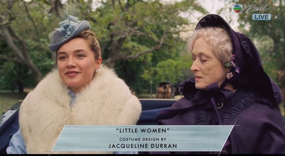 Oscars2020 最佳服裝設計