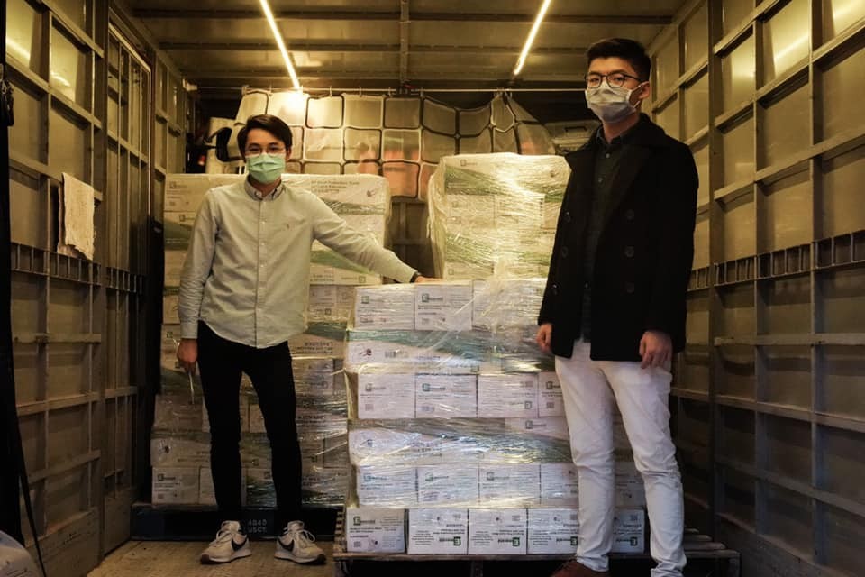 口罩供應 黃之鋒