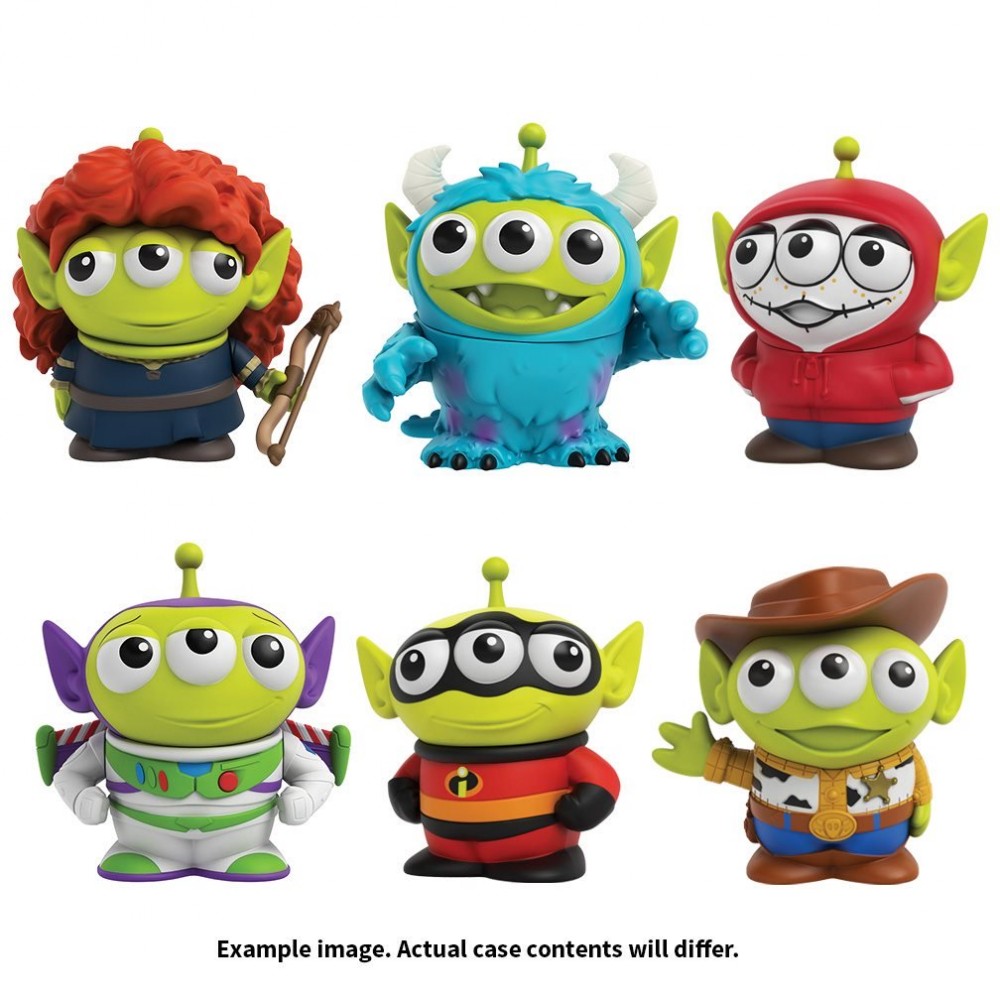 《勇敢傳說之幻險森林》嘅Merida、《超人特攻隊》嘅超能先生、《反斗奇兵》嘅胡迪同巴斯光年、《怪獸公司》嘅毛毛,以及《玩轉極樂園》的米哥。