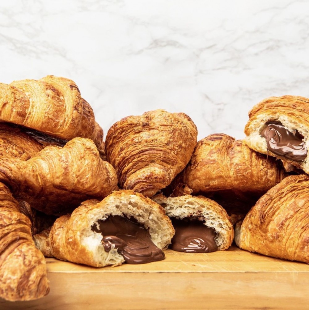 美國 Nutella Cafe 朱古力榛子醬 牛角包