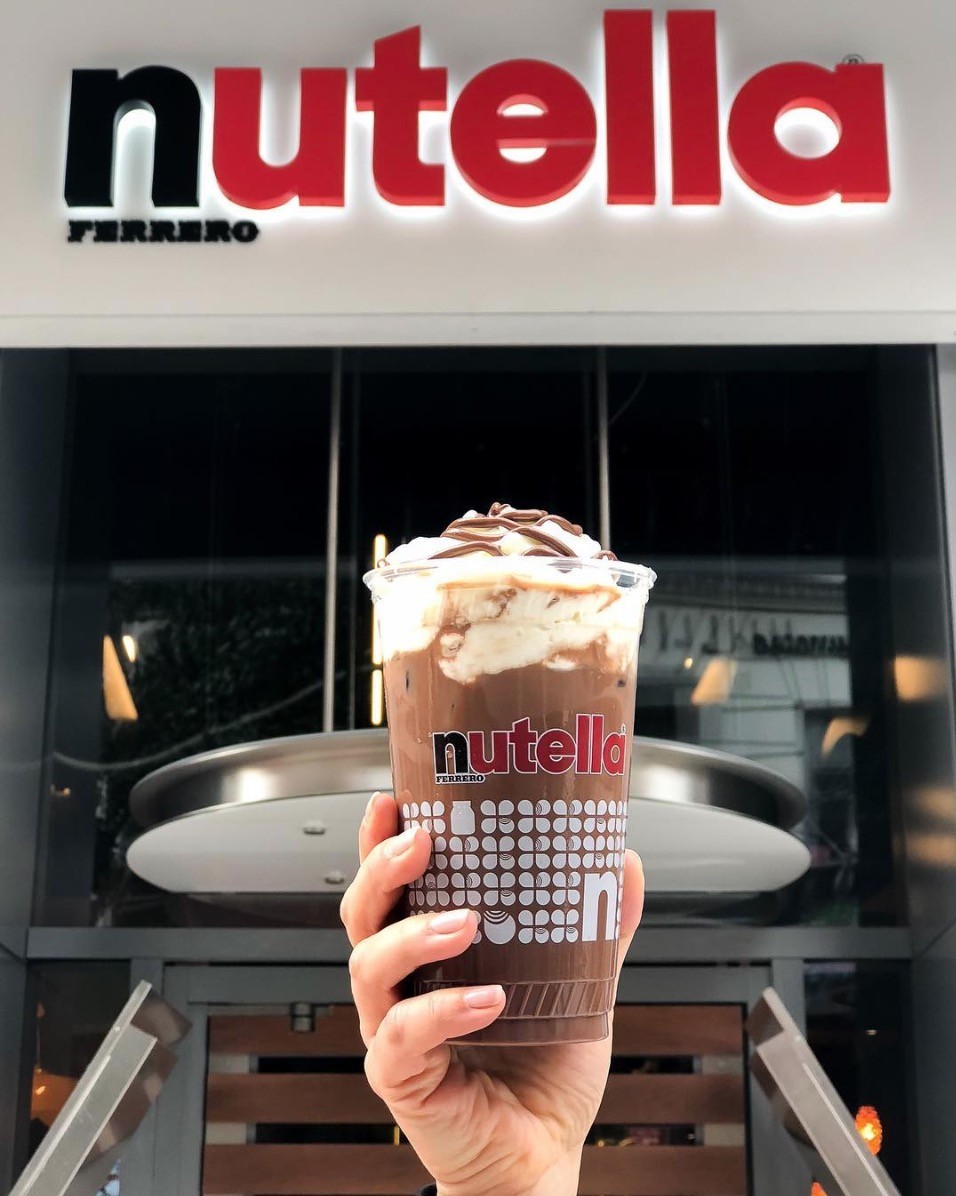 美國 Nutella Cafe 朱古力榛子醬 牛角包