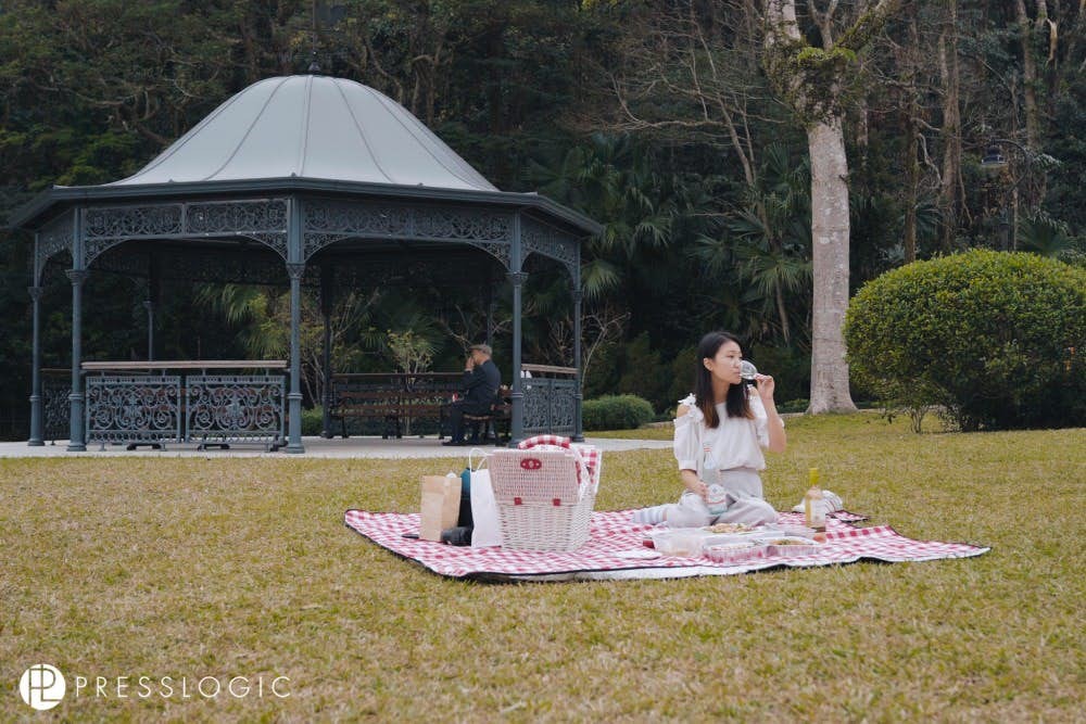 最特別的地方就是公園佈滿了歐陸式庭園風的涼亭,好像置身於外國般。