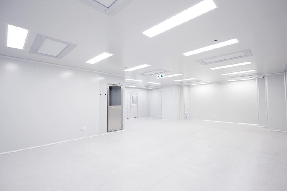 整口罩嘅無塵車間終於落成!更完成檢測,符合ISO 14644-1標準,兩星期後仲有證書添!