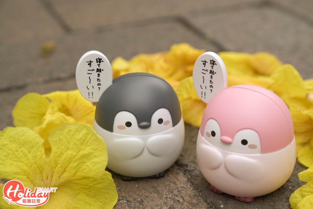正能量企鵝 扭蛋 賞花