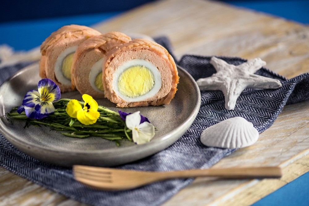 法式三文魚雞蛋凍批