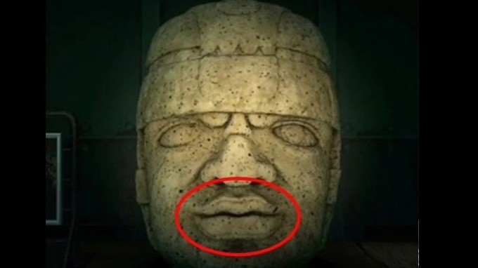 假《奧爾梅克巨型頭顱》