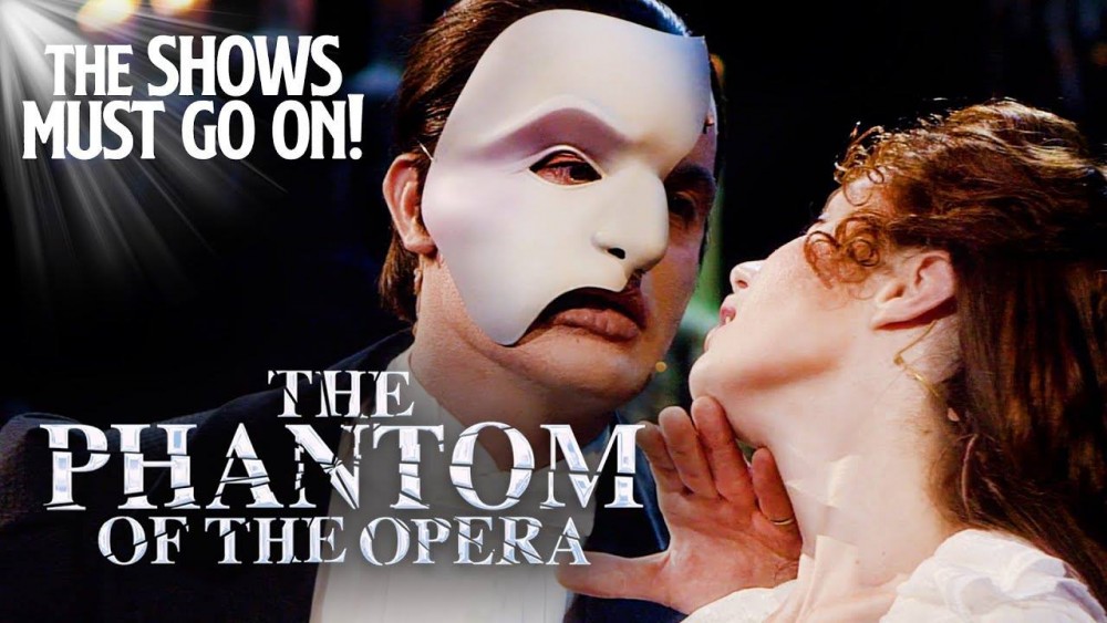 百老匯經典音樂劇《歌聲魅影 The Phantom of the Opera》亦都開放網上直播