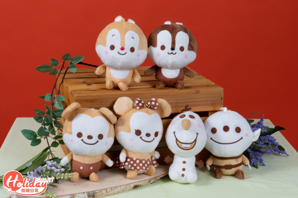 迪士尼公仔雪白版超可愛～