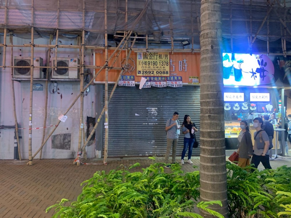 荃灣路德圍 結業 荃灣掃街