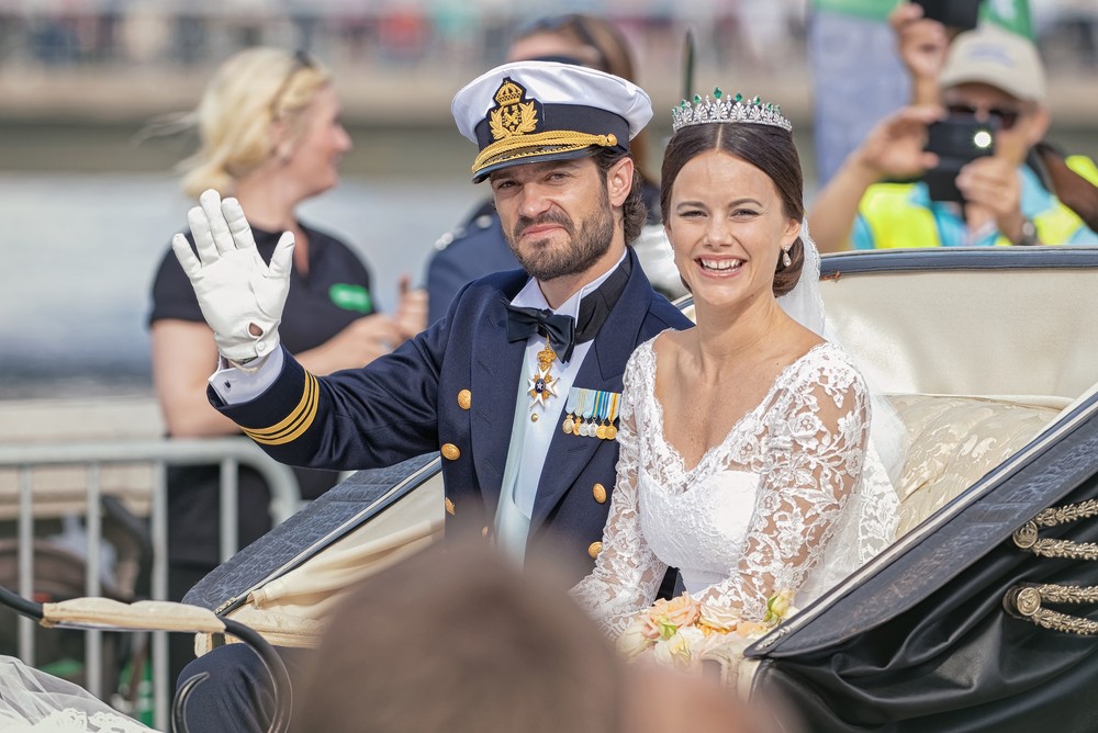 索菲亞正式嫁入瑞典王室，成為王妃。