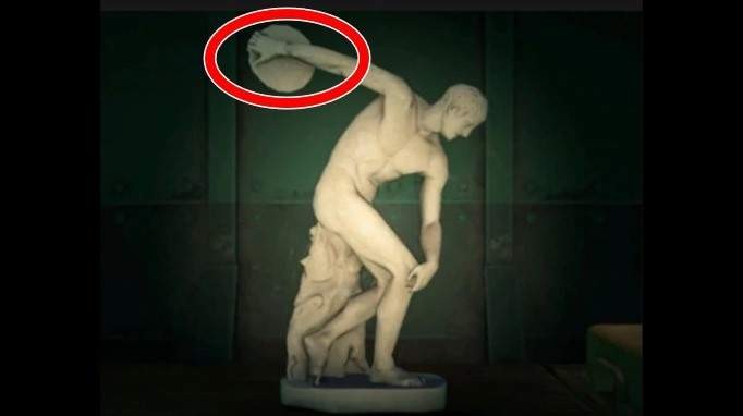 假《擲鐵餅者》