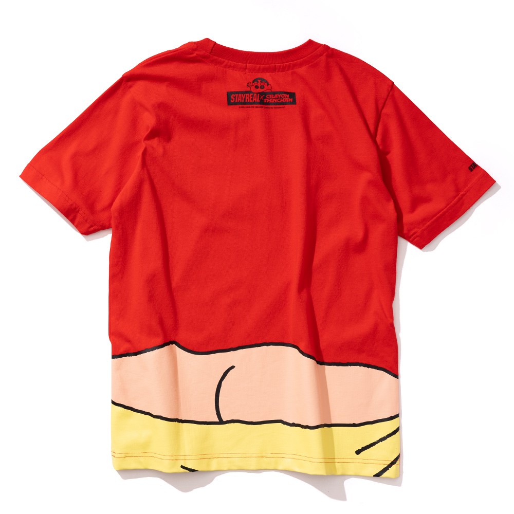 小新搖屁屁T(紅)$1280_背面