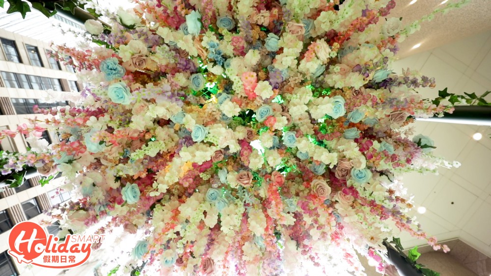 花海超靚,更會旋轉。