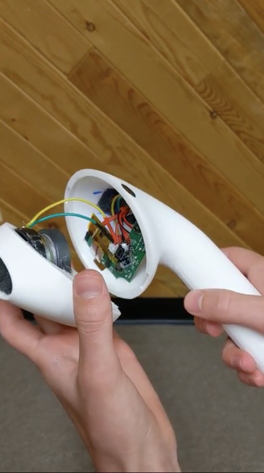 網民3D技術打印超巨型Airpod 喇叭