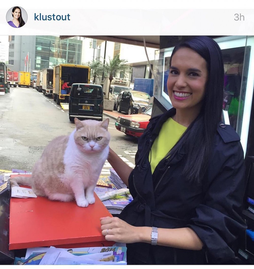 CNN女主播「訪問」忌廉哥