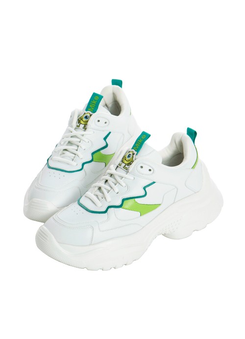 大眼仔撞色老爹鞋