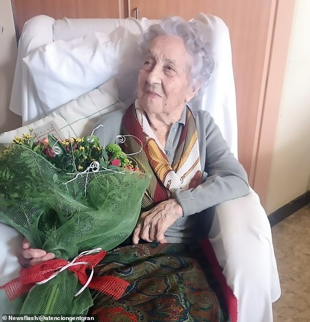西班牙老婆婆Maria Branyas113歲生日
