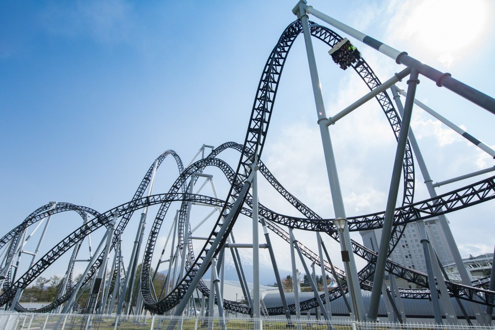 玩過山車時不可大叫。