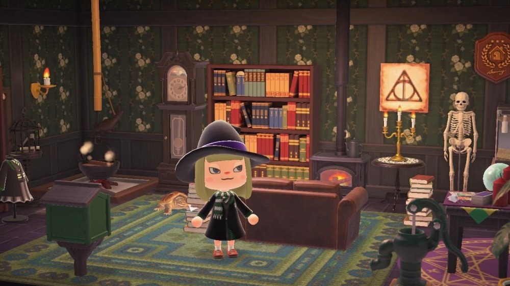 「史萊哲林」以綠色做主色