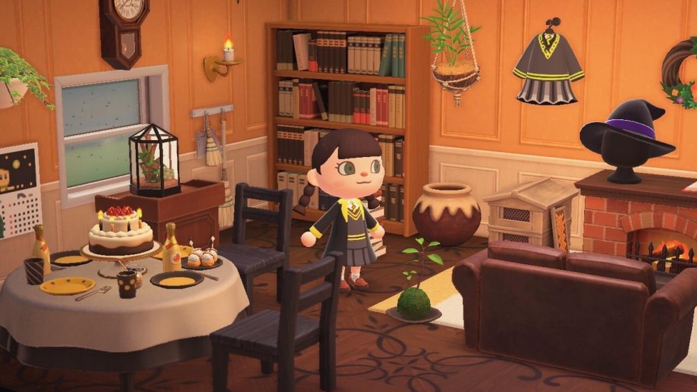 「赫夫帕夫」裝修以黃色為主